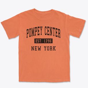 Pompey Center New York Classic Established Premium Heavyweight T-shirt