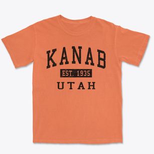 Kanab Utah Classic Established Premium Heavyweight T-shirt