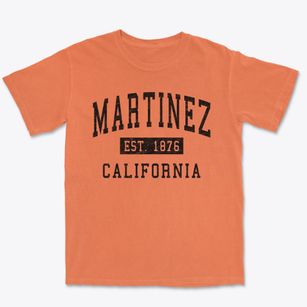 Martinez California Classic Established Premium Heavyweight T-shirt