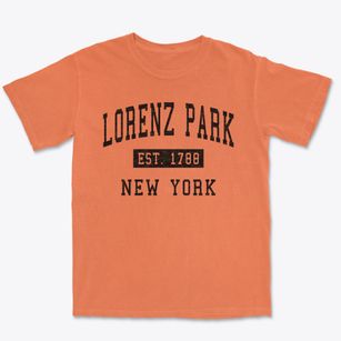 Lorenz Park New York Classic Established Premium Heavyweight T-shirt