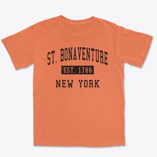St. Bonaventure New York Classic Established Premium Heavyweight T-shirt