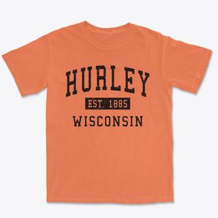 Hurley Wisconsin Classic Established Premium Heavyweight T-shirt