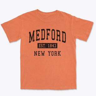 Medford New York Classic Established Premium Heavyweight T-shirt