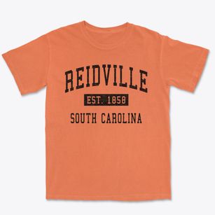 Reidville South Carolina Classic Established Premium Heavyweight T-shirt
