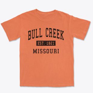 Bull Creek Missouri Classic Established Premium Heavyweight T-shirt