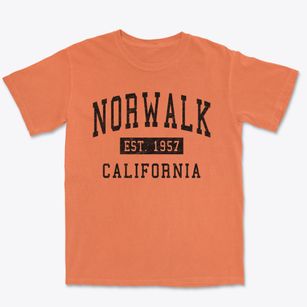 Norwalk California Classic Established Premium Heavyweight T-shirt