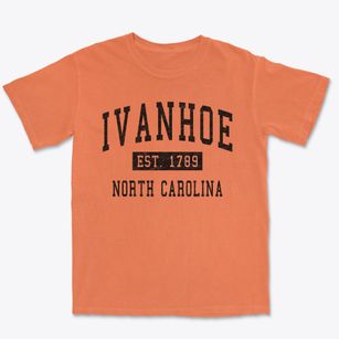 Ivanhoe North Carolina Classic Established Premium Heavyweight T-shirt