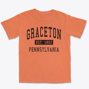 Graceton Pennsylvania Classic Established Premium Heavyweight T-shirt
