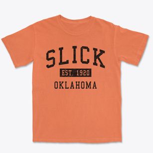 Slick Oklahoma Classic Established Premium Heavyweight T-shirt