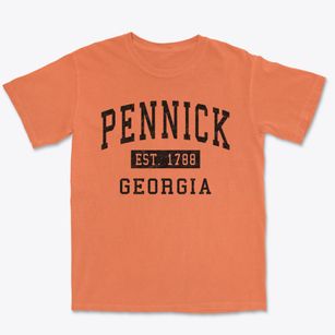 Pennick Georgia Classic Established Premium Heavyweight T-shirt