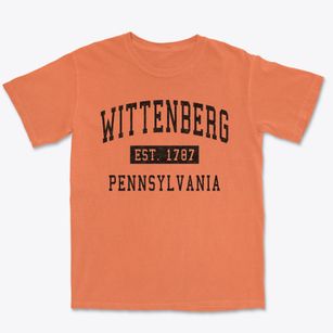 Wittenberg Pennsylvania Classic Established Premium Heavyweight T-shirt