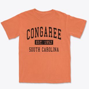 Congaree South Carolina Classic Established Premium Heavyweight T-shirt