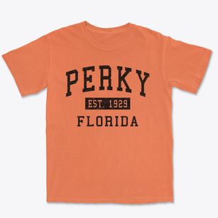 Perky Florida Classic Established Premium Heavyweight T-shirt