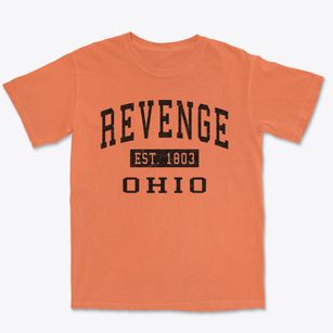 Revenge Ohio Classic Established Premium Heavyweight T-shirt