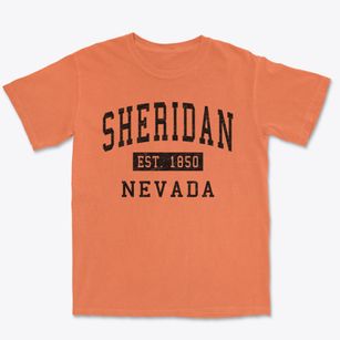 Sheridan Nevada Classic Established Premium Heavyweight T-shirt