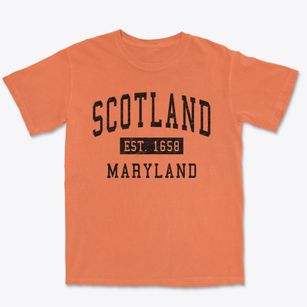 Scotland Maryland Classic Established Premium Heavyweight T-shirt