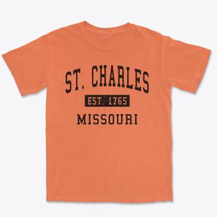 St. Charles Missouri Classic Established Premium Heavyweight T-shirt
