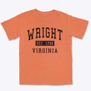 Wright Virginia Classic Established Premium Heavyweight T-shirt