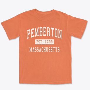 Pemberton Massachusetts Classic Established Premium Heavyweight T-shirt