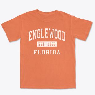 Englewood Florida Classic Established Premium Heavyweight T-shirt
