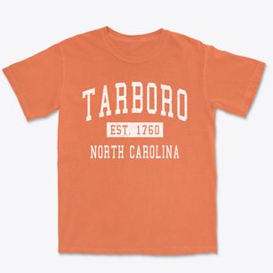 Tarboro North Carolina Classic Established Premium Heavyweight T-shirt