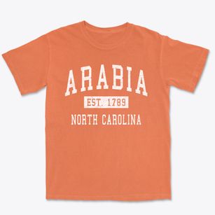 Arabia North Carolina Classic Established Premium Heavyweight T-shirt