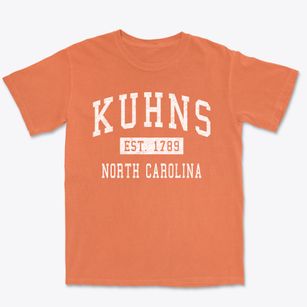 Kuhns North Carolina Classic Established Premium Heavyweight T-shirt