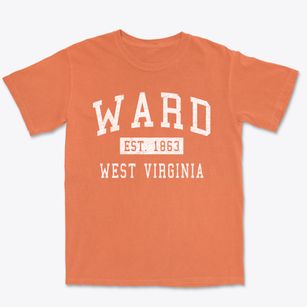 Ward West Virginia Classic Established Premium Heavyweight T-shirt