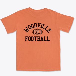 Woodville Intermediate School Classic Football Premium Heavyweight T-shirt