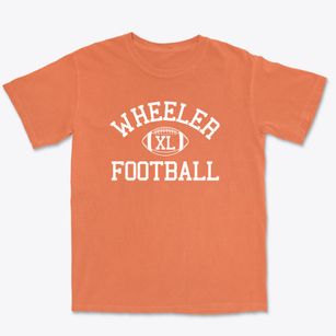 Wheeler High School Classic Football Premium Heavyweight T-shirt