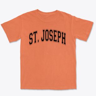 Saint Joseph Grade School Varsity Arch Premium Heavyweight T-shirt