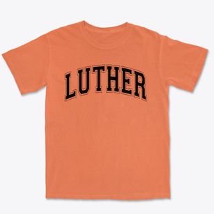 Luther High School Varsity Arch Premium Heavyweight T-shirt