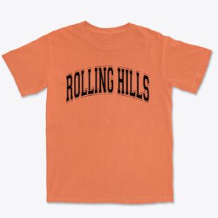 Rolling Hills Elementary School Varsity Arch Premium Heavyweight T-shirt