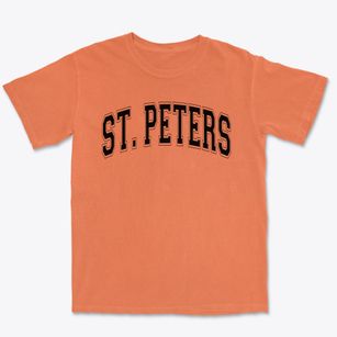 Saint Peters Academy Varsity Arch Premium Heavyweight T-shirt