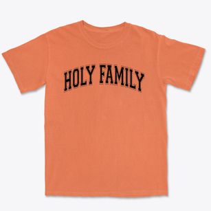 Holy Family School Varsity Arch Premium Heavyweight T-shirt
