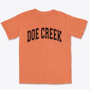 Doe Creek Middle School Varsity Arch Premium Heavyweight T-shirt