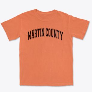 Martin County Area Technology Center Varsity Arch Premium Heavyweight T-shirt