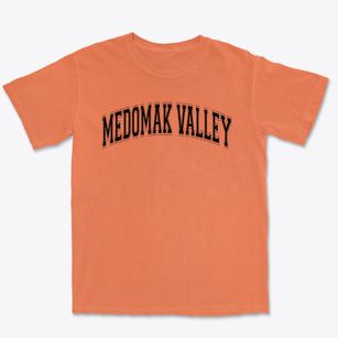 Medomak Valley High School Varsity Arch Premium Heavyweight T-shirt