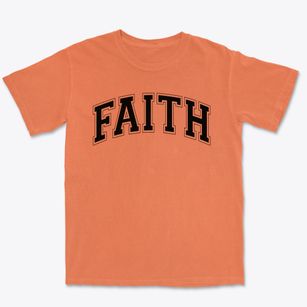 Faith Christian Academy Varsity Arch Premium Heavyweight T-shirt