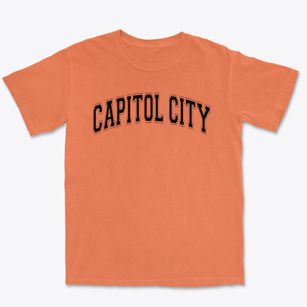 Capitol City Baptist School Varsity Arch Premium Heavyweight T-shirt
