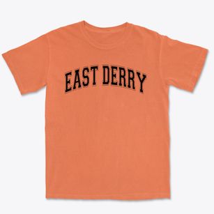 East Derry Memorial Elementary School Varsity Arch Premium Heavyweight T-shirt