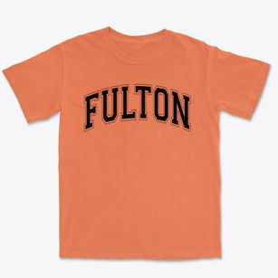 Fulton High School Varsity Arch Premium Heavyweight T-shirt