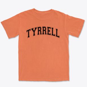 Tyrrell Elementary School Varsity Arch Premium Heavyweight T-shirt
