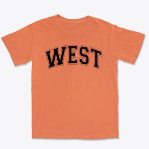 West Elementary School Varsity Arch Premium Heavyweight T-shirt