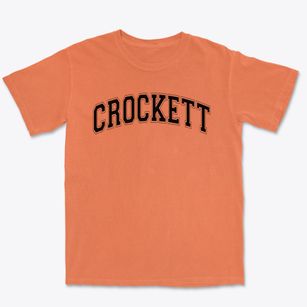 Crockett Elementary School Varsity Arch Premium Heavyweight T-shirt