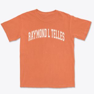 Raymond L Telles Academy Varsity Arch Premium Heavyweight T-shirt