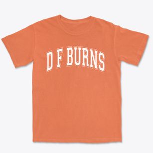D F Burns Elementary School Varsity Arch Premium Heavyweight T-shirt