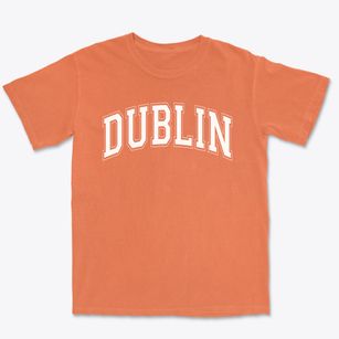 Dublin High School Varsity Arch Premium Heavyweight T-shirt
