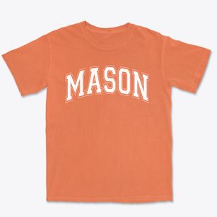 Mason Elementary School Varsity Arch Premium Heavyweight T-shirt