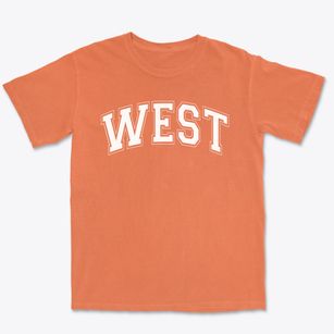 West Elementary School Varsity Arch Premium Heavyweight T-shirt